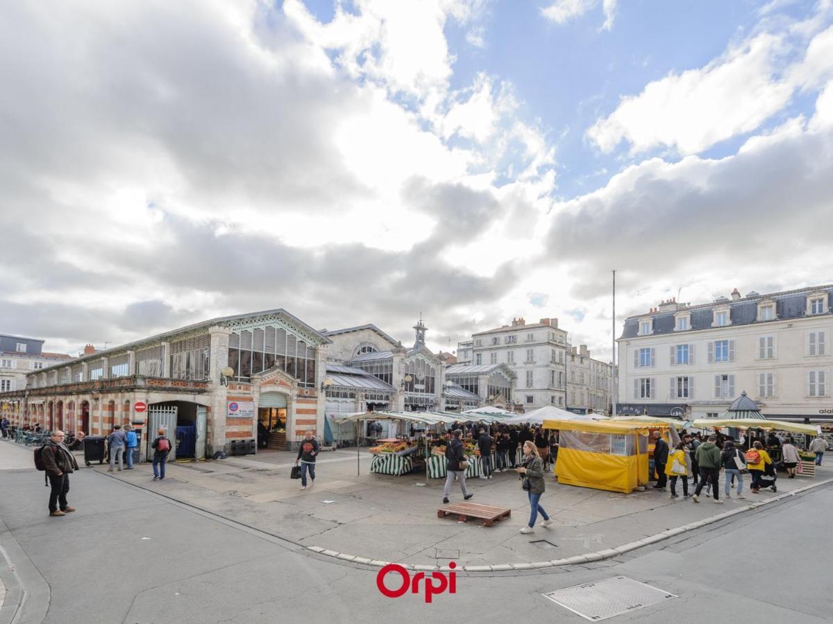 Studio Renove Au Coeur De La Rochelle, Marche A 25M, 2 Personnes, Wifi - Fr-1-535-43 La Rochelle  Luaran gambar